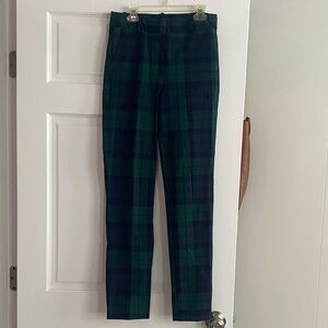 J. Crew Ruby Plaid Pants